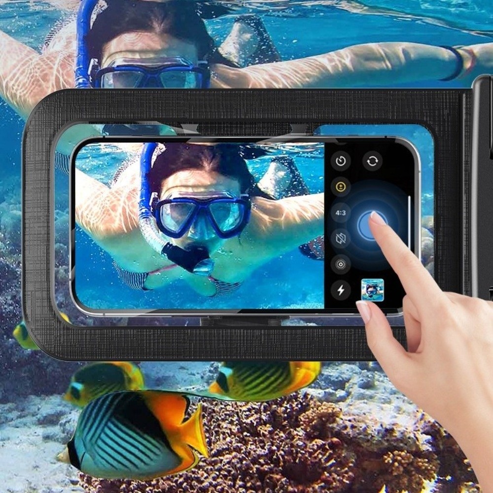 Dry Bag Waterproof - Custodia Impermeabile per Telefono con Cinturino