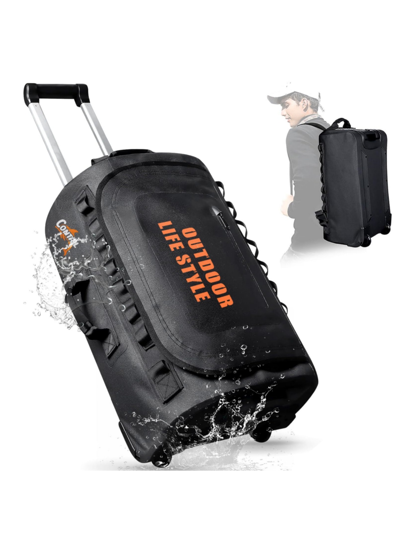 Borsa da immersione con ruote  - Snorkeling Gear recensione e prezzo