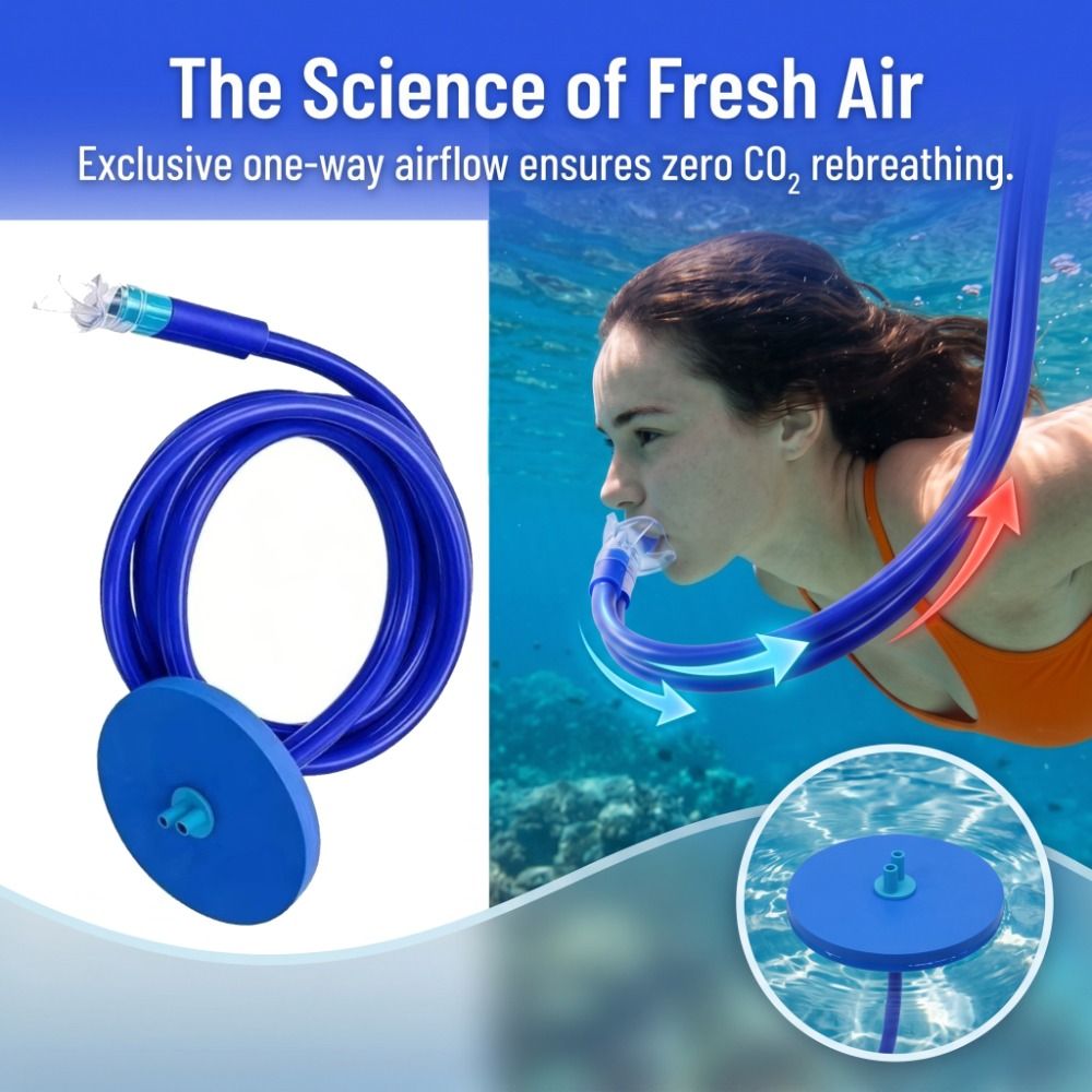 Respiratore a Doppio Tubo Comp - Snorkeling Gear recensione e prezzo