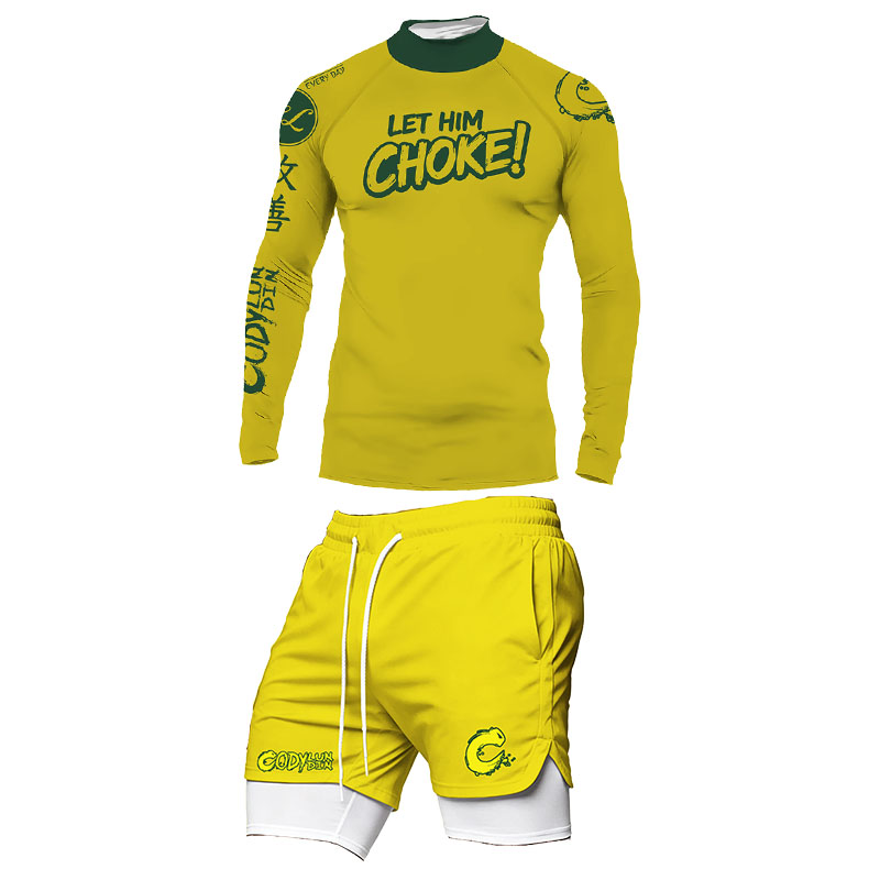 Set Rashguard Uomo BJJ No Gi B - Rash Guard recensione e prezzo